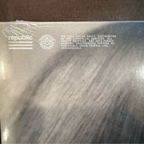 The Tortured Poets Department Vinyl Record “The manuscript” phantom white.target - Picture 5 of 5